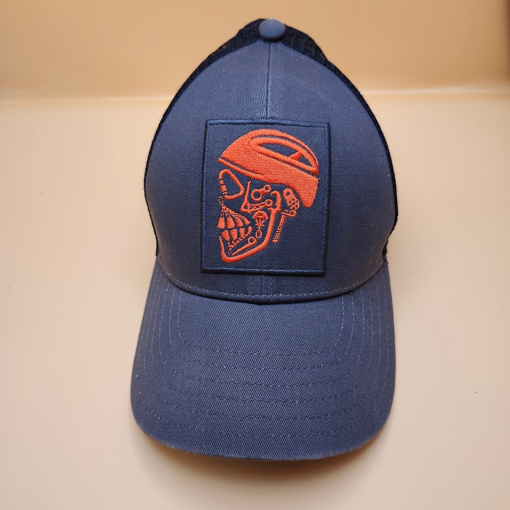 Mountain Hardwear Trucker Hat Skull Embroidered‎ Mesh Snapback Gray OSFM